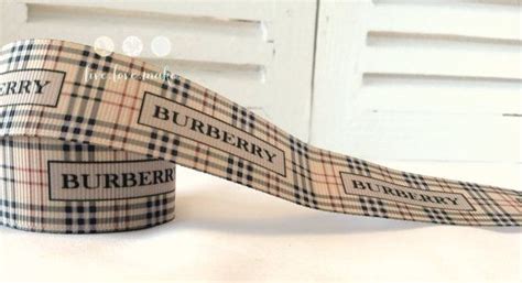 fake burberry fabric yard|burberry ribbon by the yard.